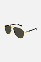 Load image into Gallery viewer, Gucci pilot metal sunglasses - Eyewear Club
