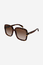 Load image into Gallery viewer, Gucci square shape havana sunglasses - Eyewear Club
