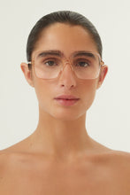 Load image into Gallery viewer, Gucci squared nude crystal frame - Eyewear Club
