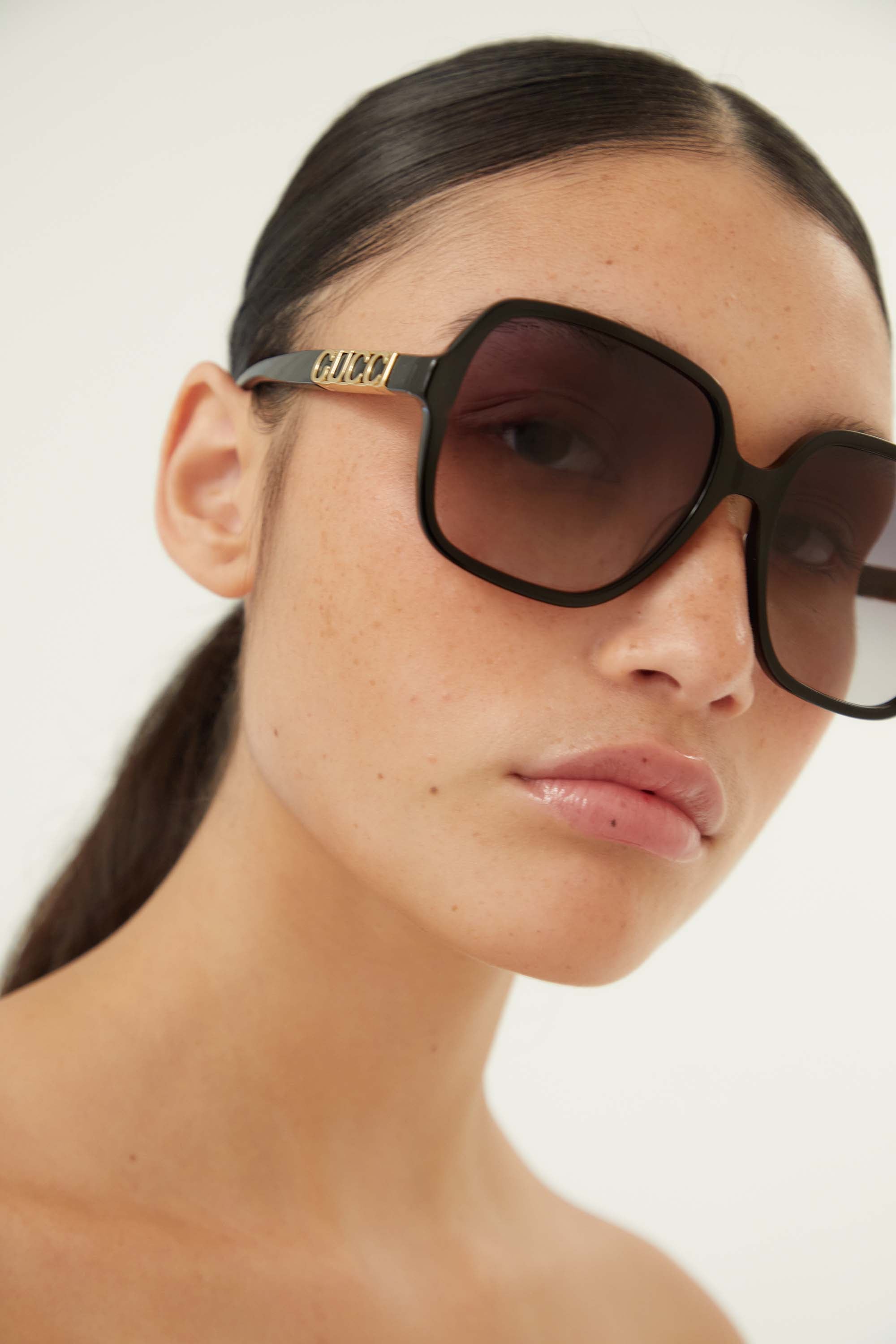 Gucci vintage look squared sunglasses - Eyewear Club