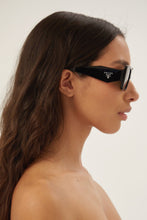 Load image into Gallery viewer, Prada cat-eye black sunglasses - Eyewear Club
