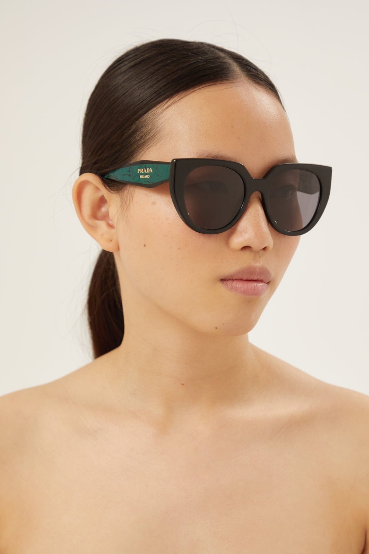 Prada cat-eye black sunglasses Heritage - Eyewear Club