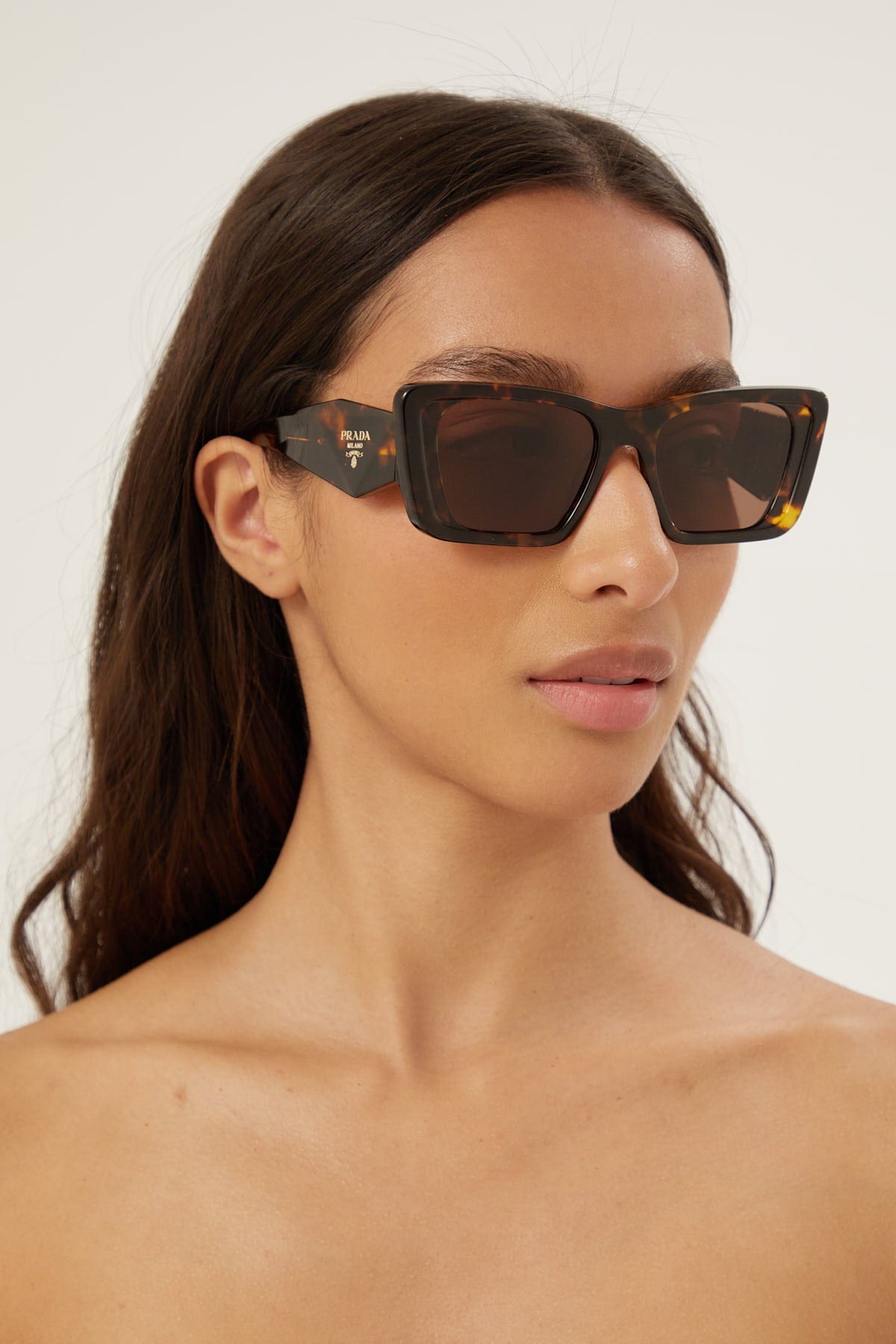 Prada cat-eye honey sunglasses - Eyewear Club