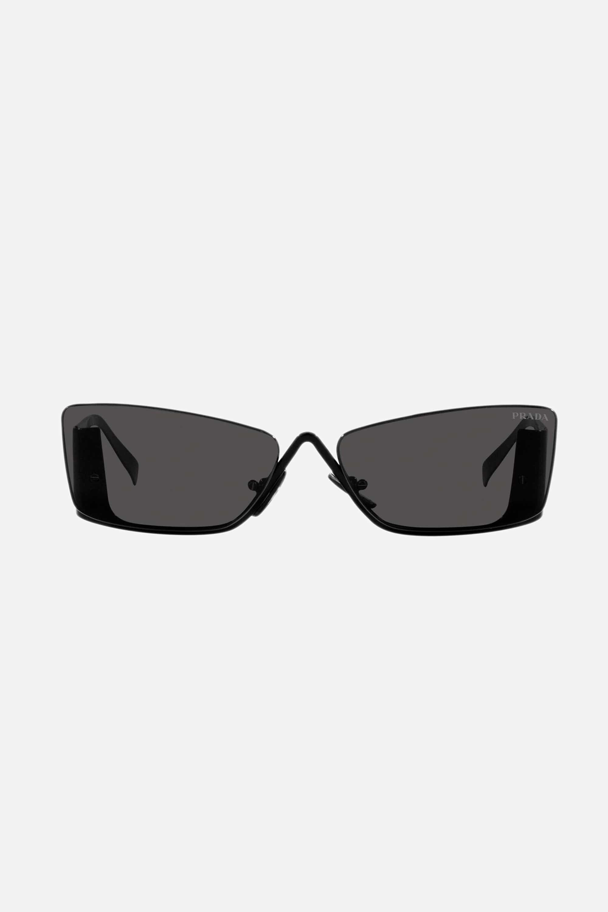 Prada flat top black sunglasses women Catwalk - Eyewear Club