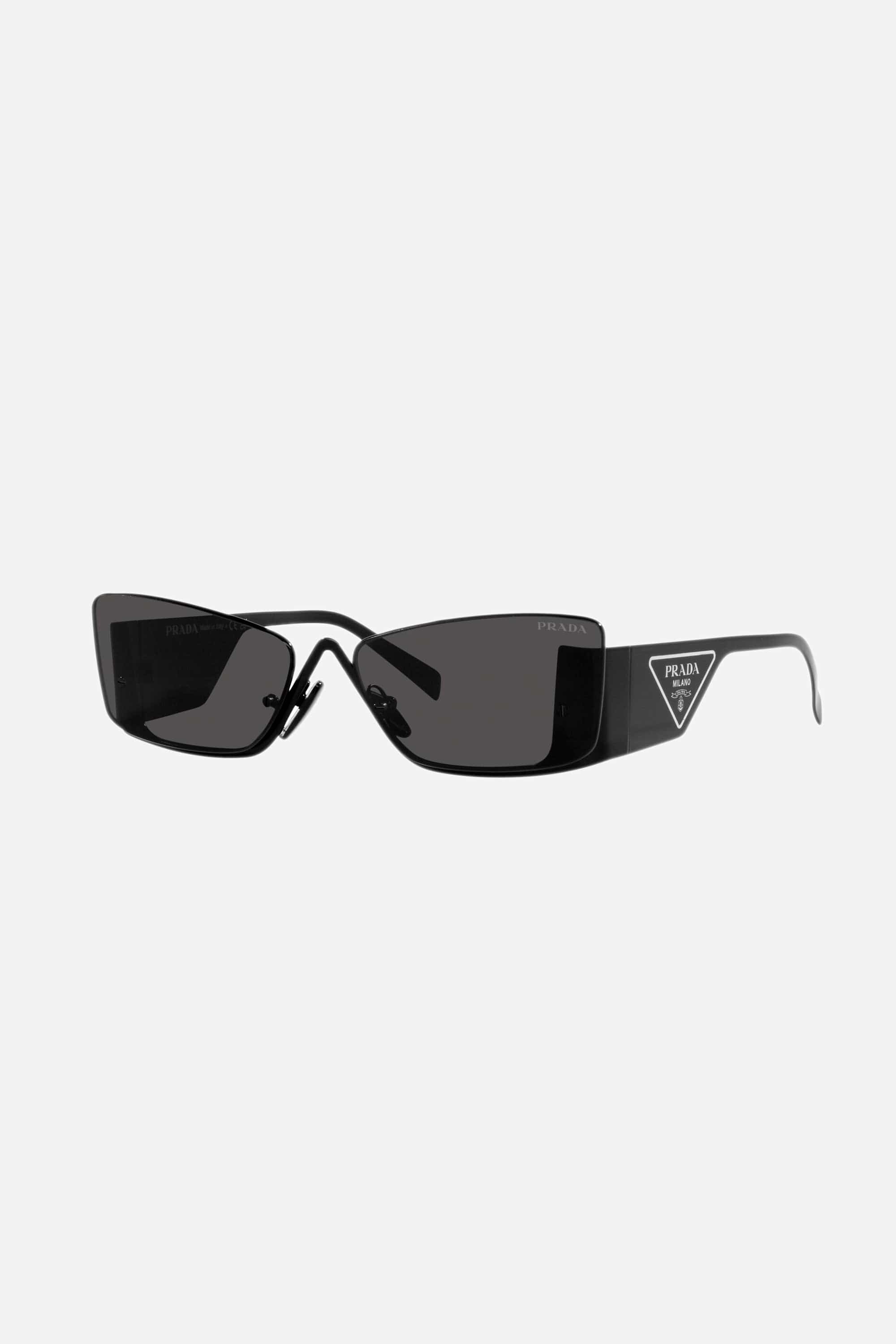 Prada flat top black sunglasses women Catwalk - Eyewear Club