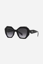 Load image into Gallery viewer, Prada hexagonal black sunglasses - Eyewear Club
