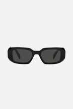 Load image into Gallery viewer, Prada symbol black oval sunglasses - Eyewear Club
