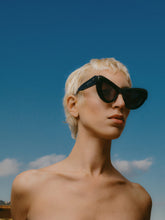 Load image into Gallery viewer, PRE ORDER Available 4th March - Balenciaga black bold cat eye sunglasses - Eyewear Club
