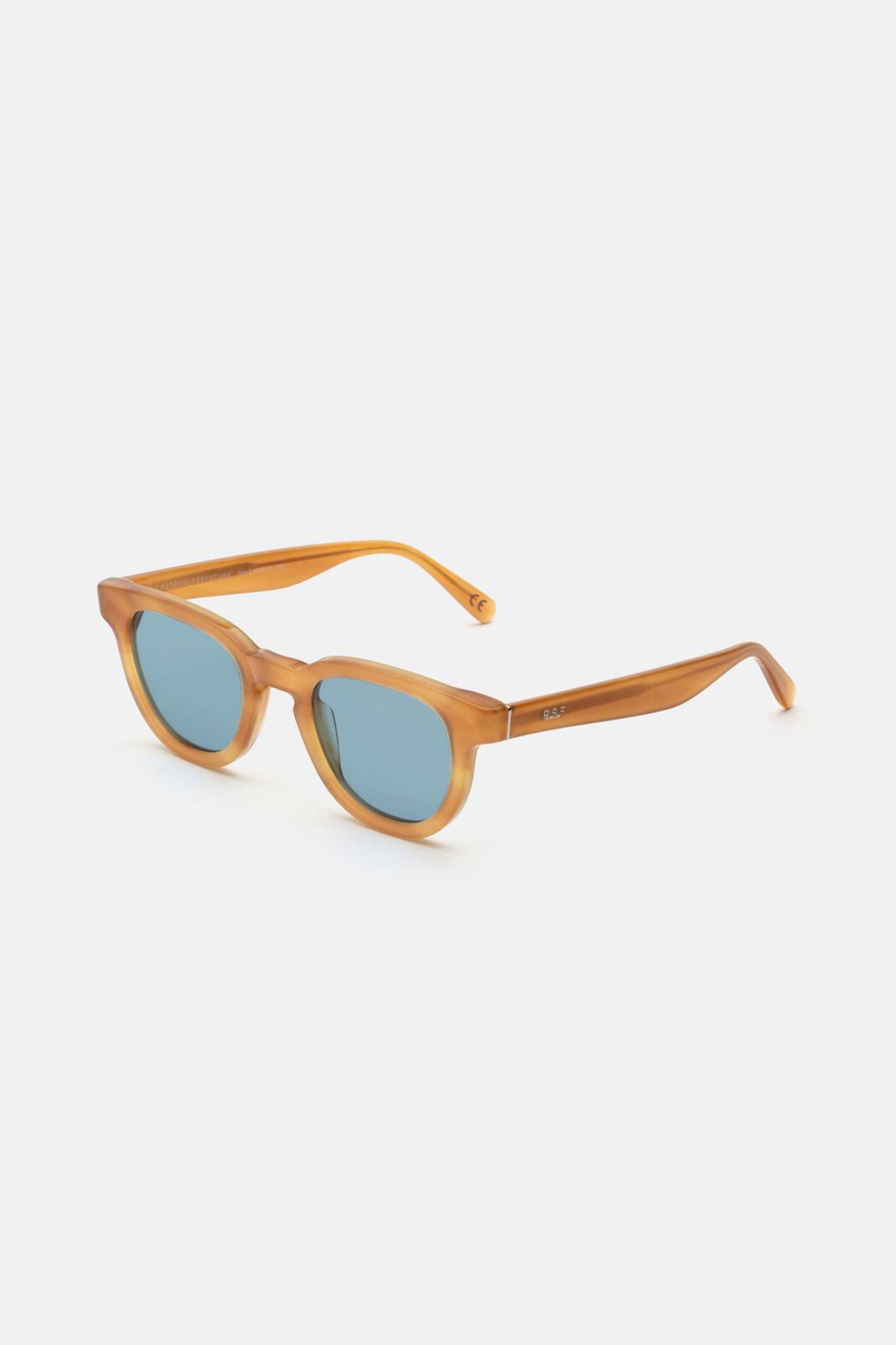 Retrosuperfuture certo 3627 yellow round sunglasses - Eyewear Club