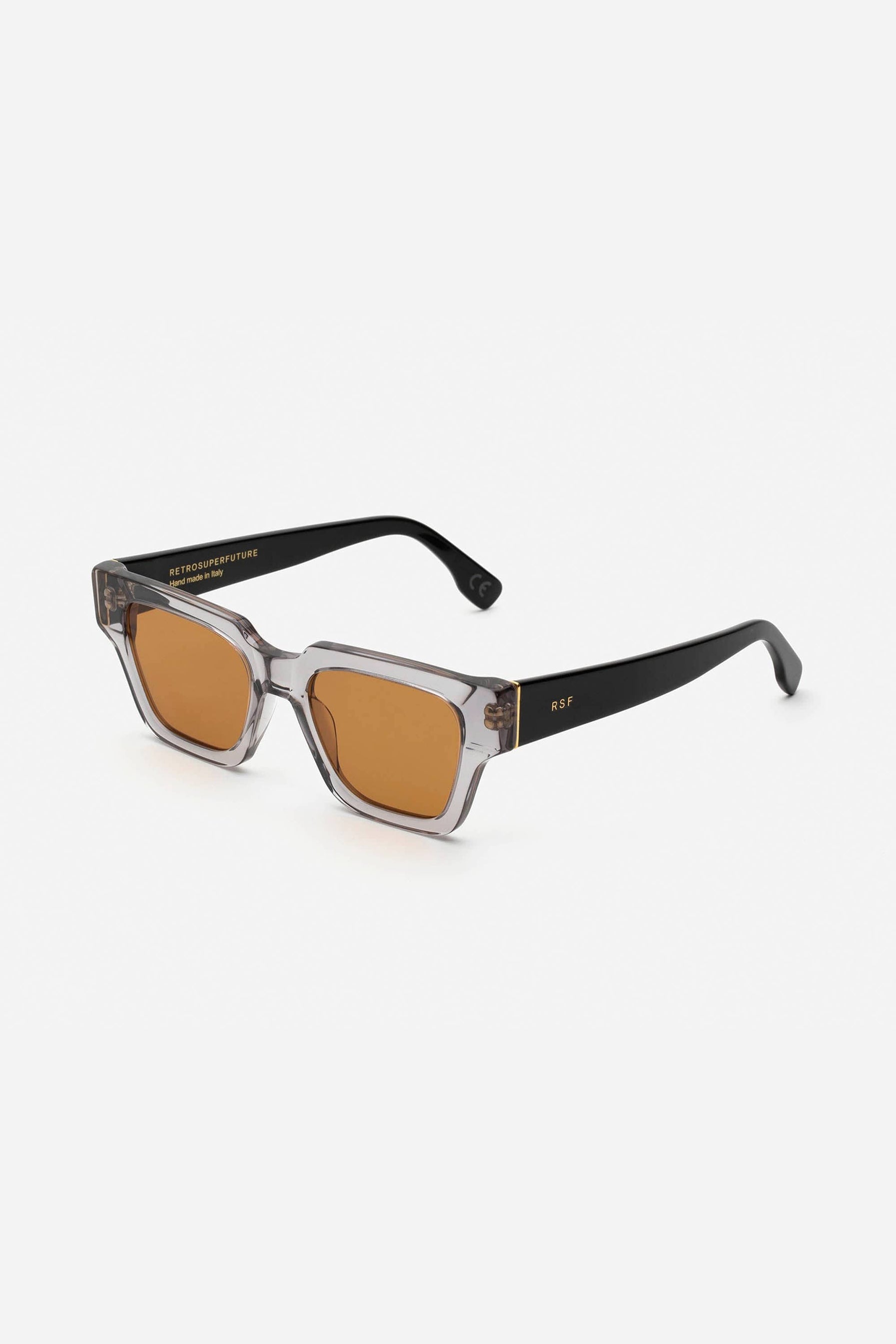 Retrosuperfuture pooch storia crystal grey sunglasses - Eyewear Club