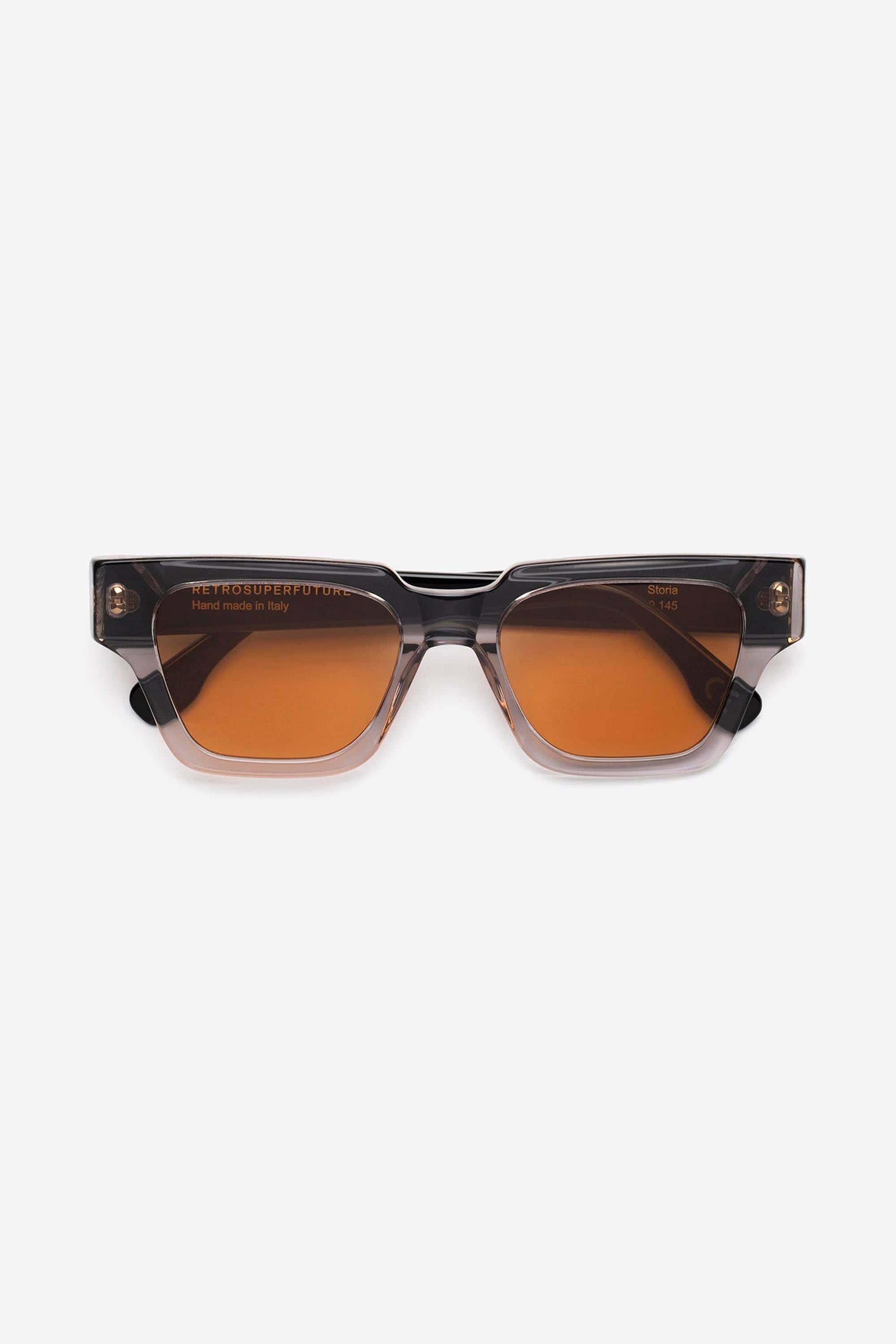 Retrosuperfuture pooch storia crystal grey sunglasses - Eyewear Club
