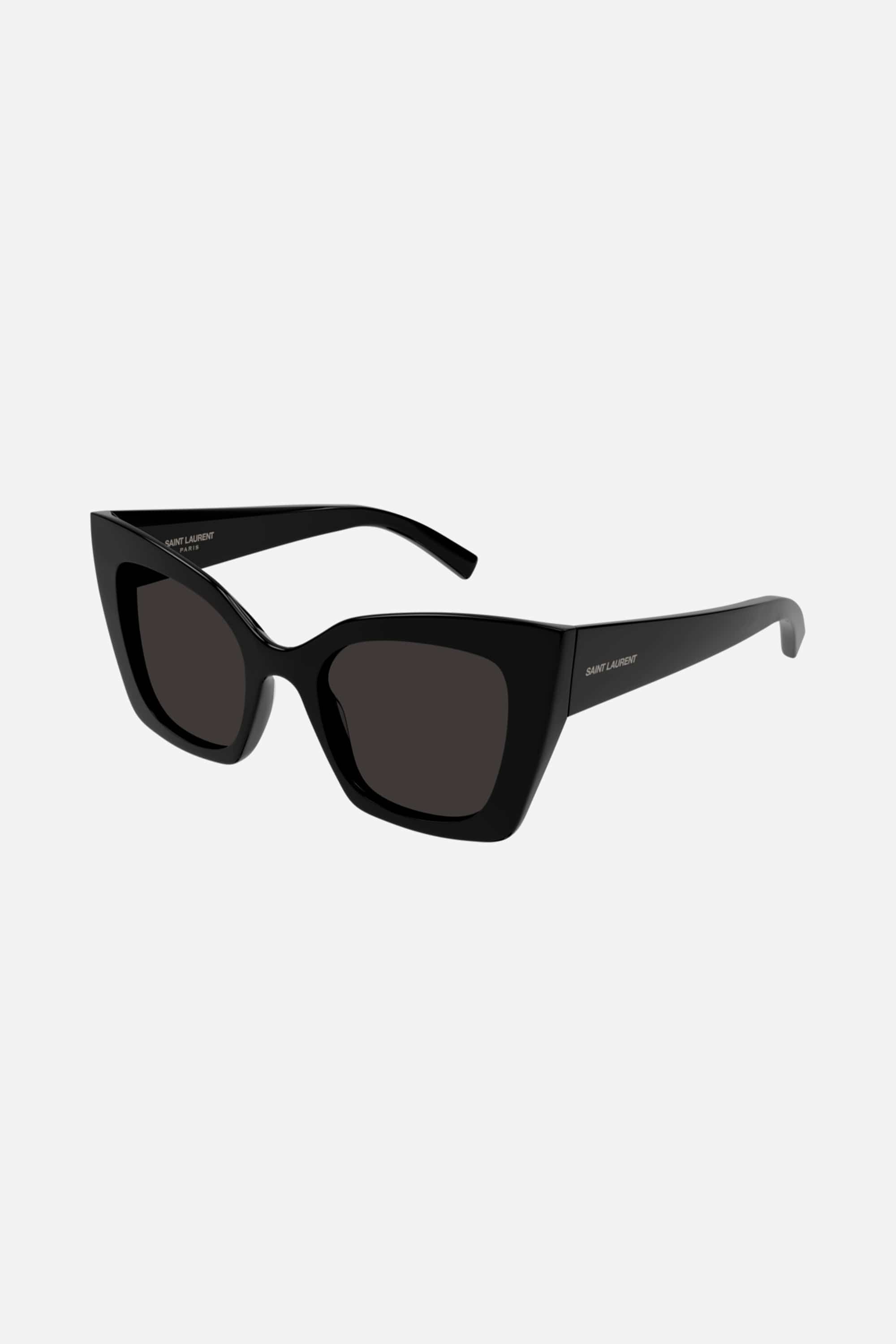 Saint Laurent cat eye bold black sunglasses - Eyewear Club