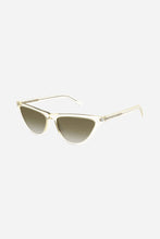 Load image into Gallery viewer, Saint Laurent cat eye transparent slim sunglasses - Eyewear Club
