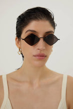 Load image into Gallery viewer, Saint Laurent metal rombo shape sunglasses - Eyewear Club
