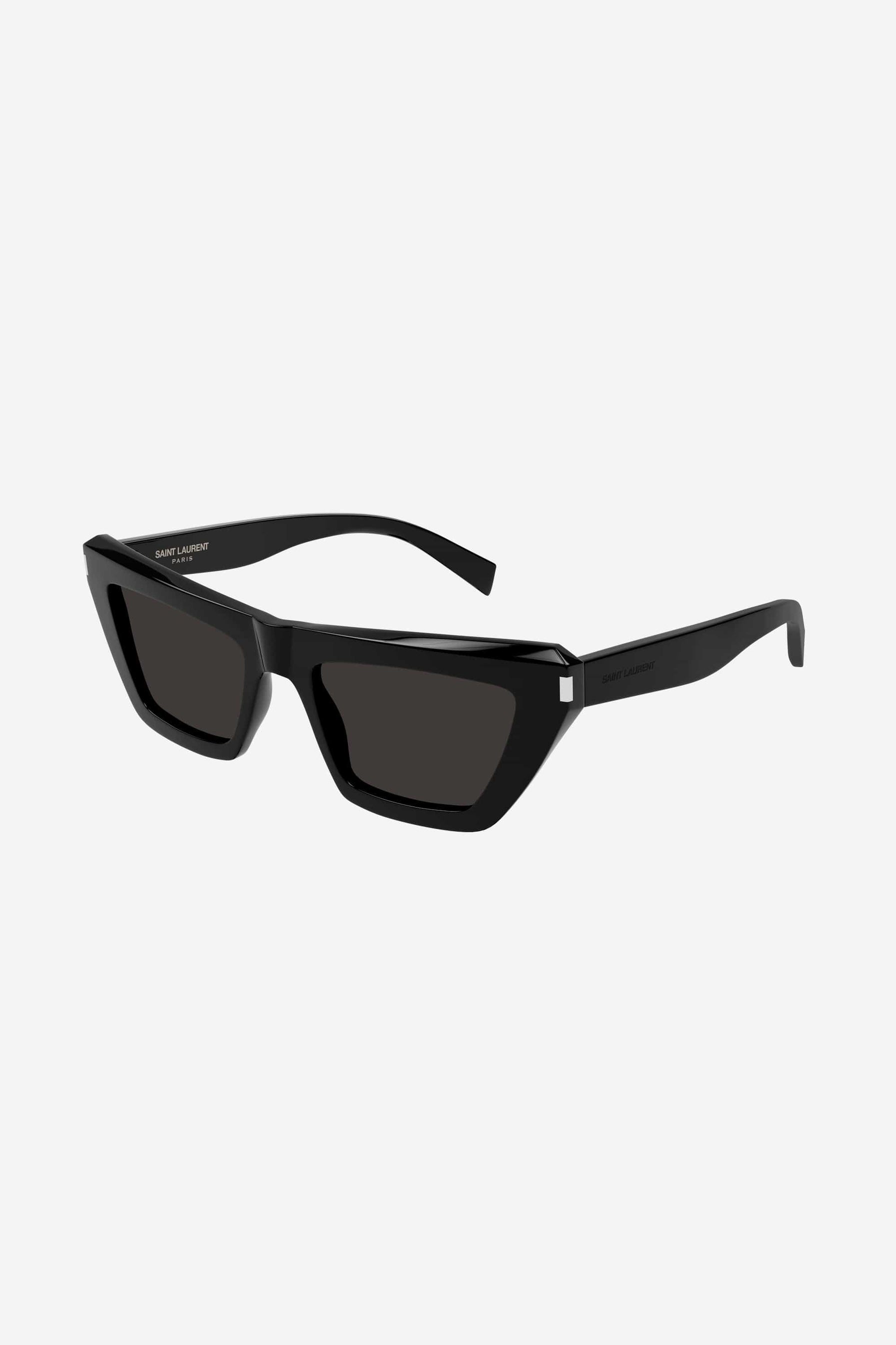 Saint Laurent narrow black cat eye sunglasses - Eyewear Club
