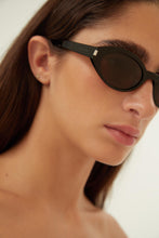 Load image into Gallery viewer, Saint Laurent oval micro black sunglasses - Eyewear Club
