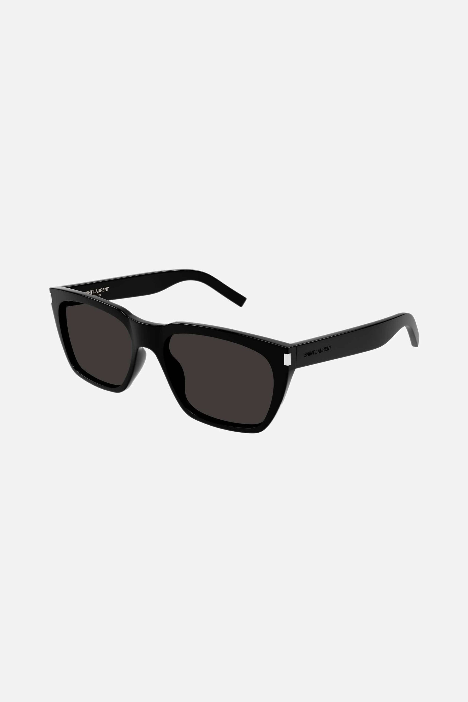 Saint Laurent oversized rectangular black sunglasses - Eyewear Club