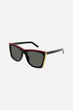 Load image into Gallery viewer, Saint Laurent Paloma black and red sunglasses - Eyewear Club
