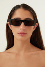 Load image into Gallery viewer, Saint Laurent rectangular black sunglasses - Eyewear Club
