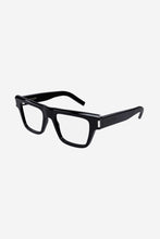 Load image into Gallery viewer, Saint Laurent squared black angular frame - Eyewear Club
