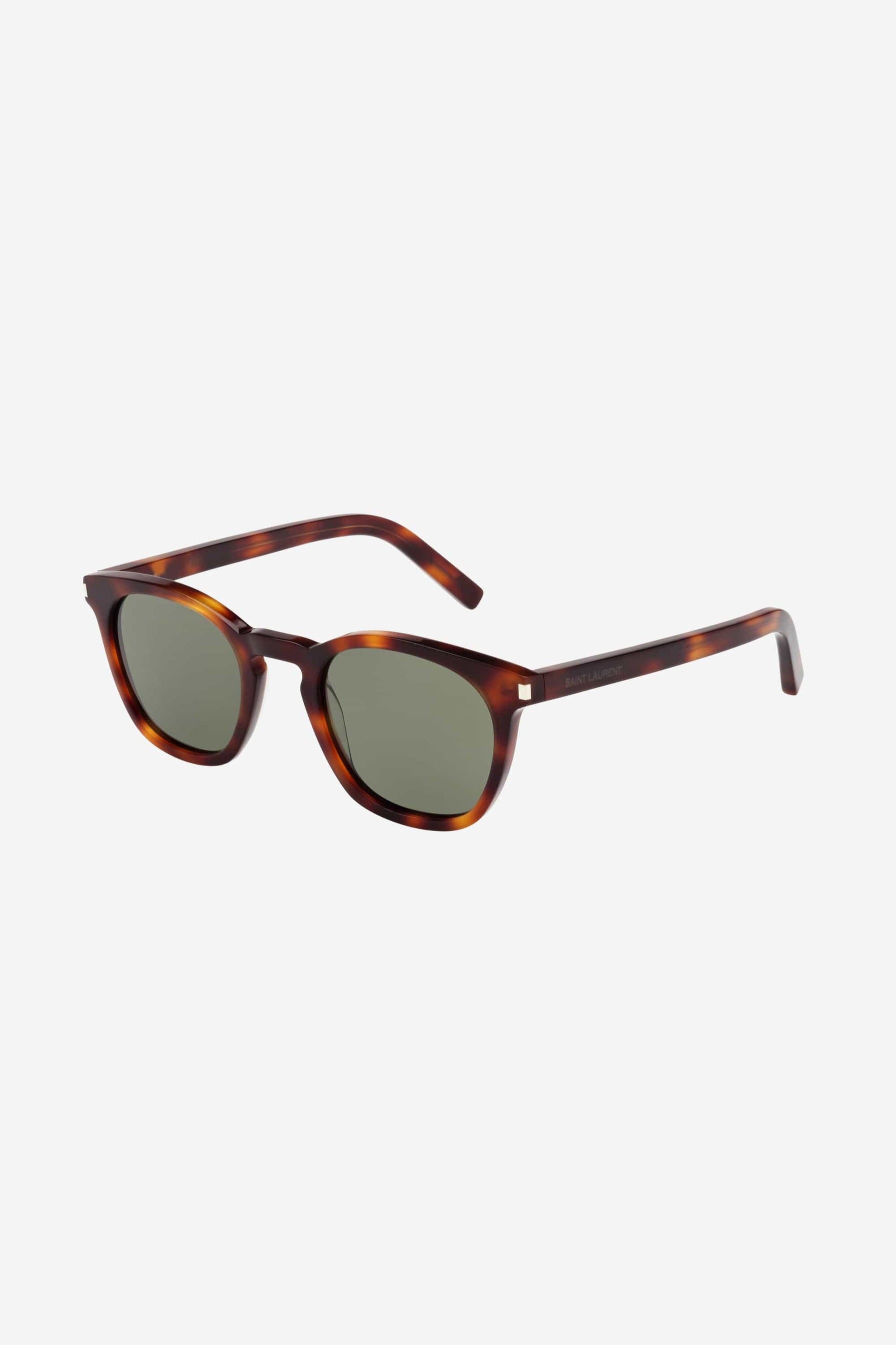 Saint Laurent UNISEX iconic SL28 havana sunglasses - Eyewear Club