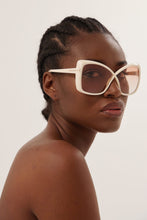 Load image into Gallery viewer, Tom Ford butterfly ivory sunglasses - Eyewear Club
