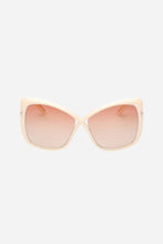 Load image into Gallery viewer, Tom Ford butterfly ivory sunglasses - Eyewear Club
