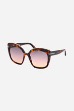 Load image into Gallery viewer, Tom Ford cat eye feminine sunglasses in havana - Eyewear Club
