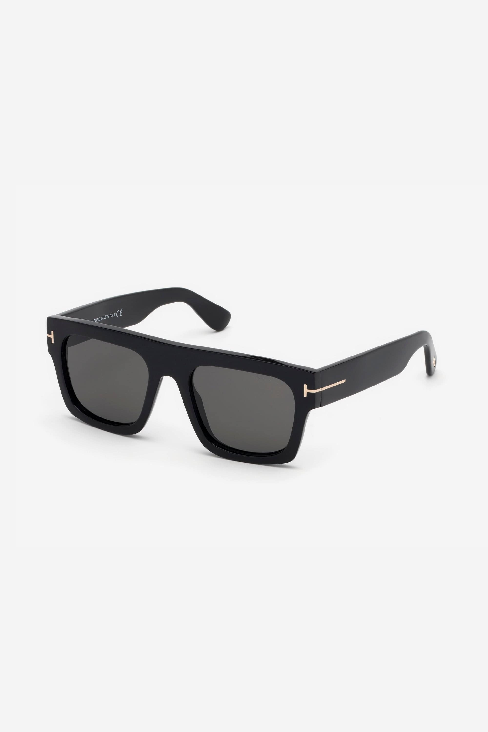 Tom Ford iconic Fausto sunglasses in black - Eyewear Club