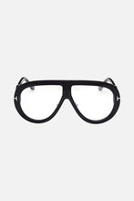 Load image into Gallery viewer, Tom Ford oversized pilot black with crystal sunglasses - Eyewear Club
