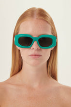 Load image into Gallery viewer, Versace biggie bold sunglasses in water green with iconic jellyfish - Eyewear Club
