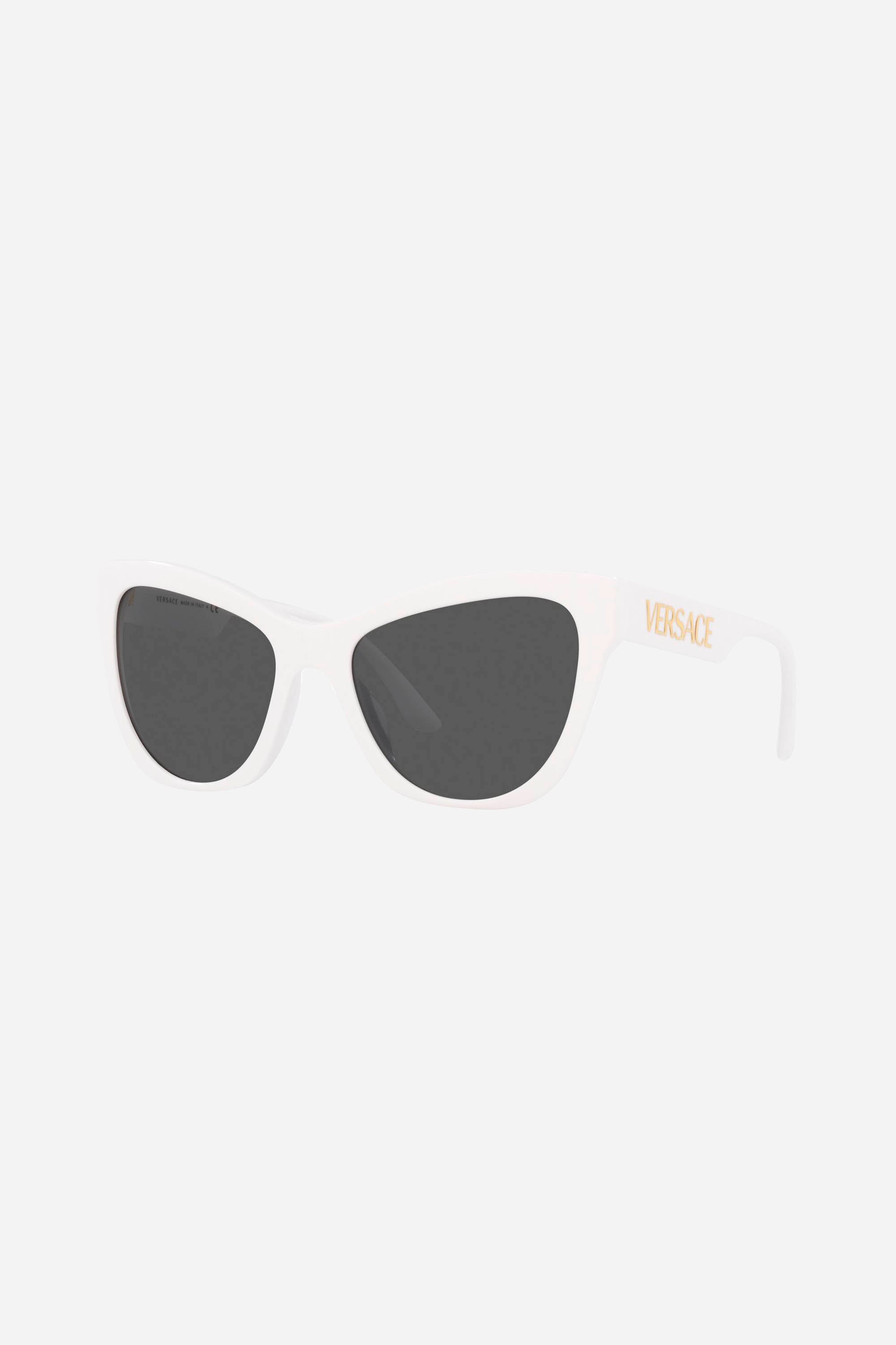 Versace cat eye white sunglasses - Eyewear Club