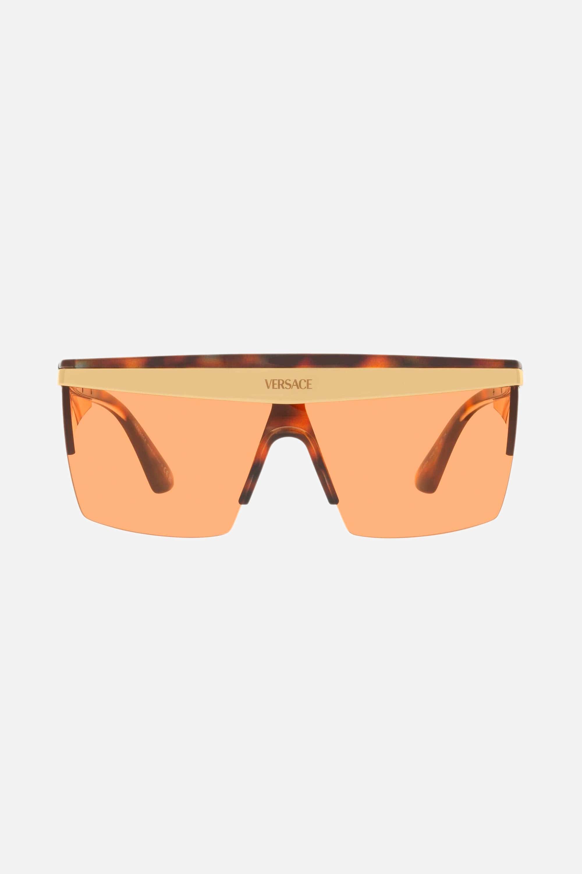 Versace orange mask - Eyewear Club
